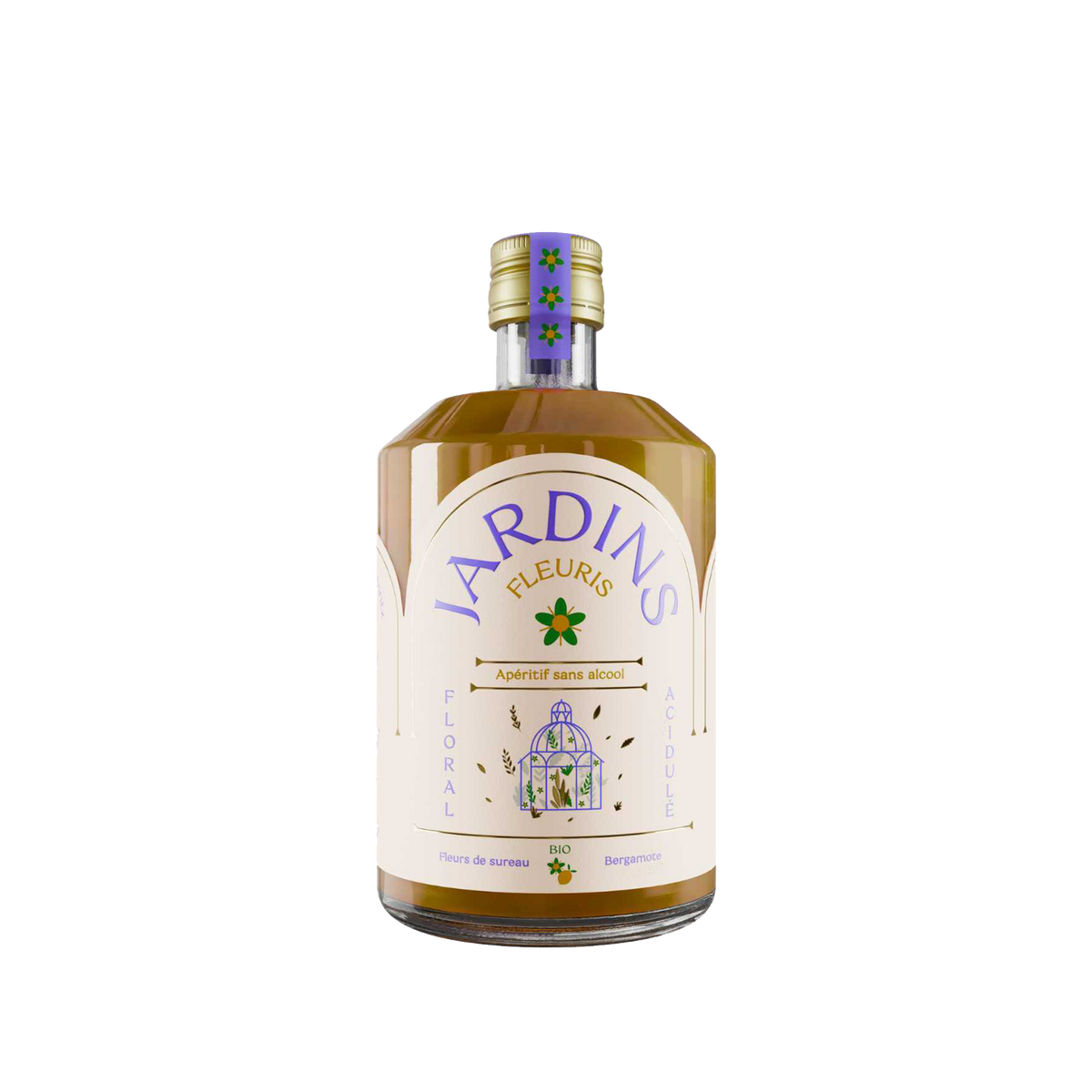 JARDINS Cocktail sans alcool Jardins fleuris 700ML