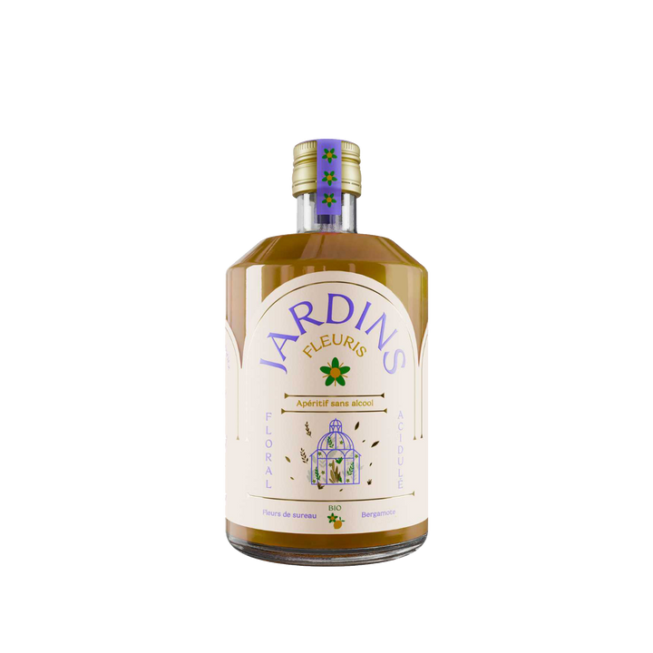 JARDINS Cocktail sans alcool Jardins fleuris 700ML
