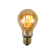 Ampoule Led globe ambre filament 25w e27 Jaune