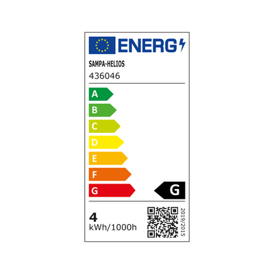 Ampoule Led globe irisé e27 12,5 cm Multicolore