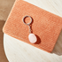 PORTE CLÉS QUARTZ ROSE