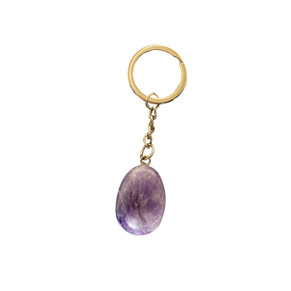 STONES CLUB Lithothérapie Porte clés amethyste Violet