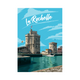 PRINTYMANIA Affiche La rochelle Multicolore