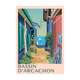 PRINTYMANIA Affiche Bassin d'arcachon Multicolore