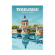 PRINTYMANIA Affiche Toulouse Multicolore