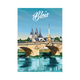 PRINTYMANIA Affiche Blois Multicolore