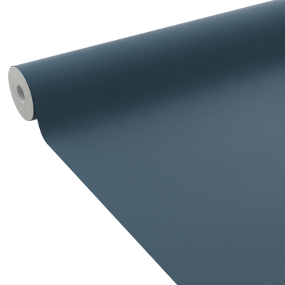 4MURS Papier peint intissé Classic line Bleu acier Lisse