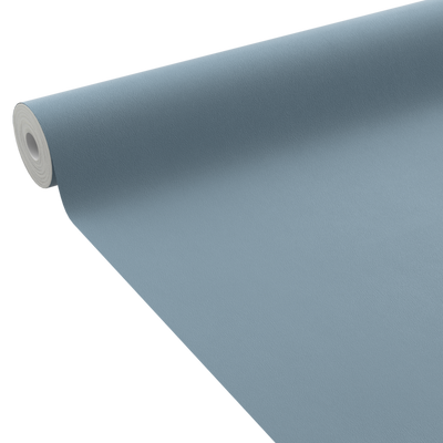 4MURS Papier peint intissé Classic line Bleu fumé Lisse