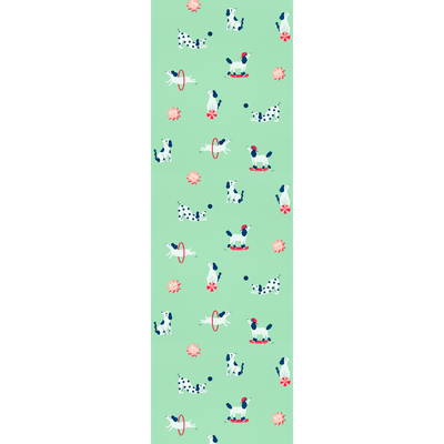 4MURS Papier peint intissé Casper Vert d'eau