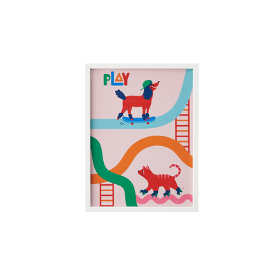 4MURS Image encadrée Play Multicolore