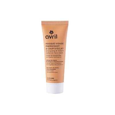 AVRIL Masque crème Visage énergisant Orange 50ML