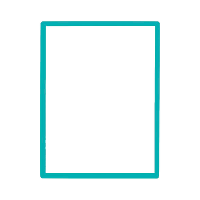 Cadre photo Slimpyx Turquoise