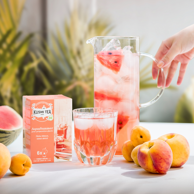 KUSMI TEA Tisane GLACÉE AQUASUMMER