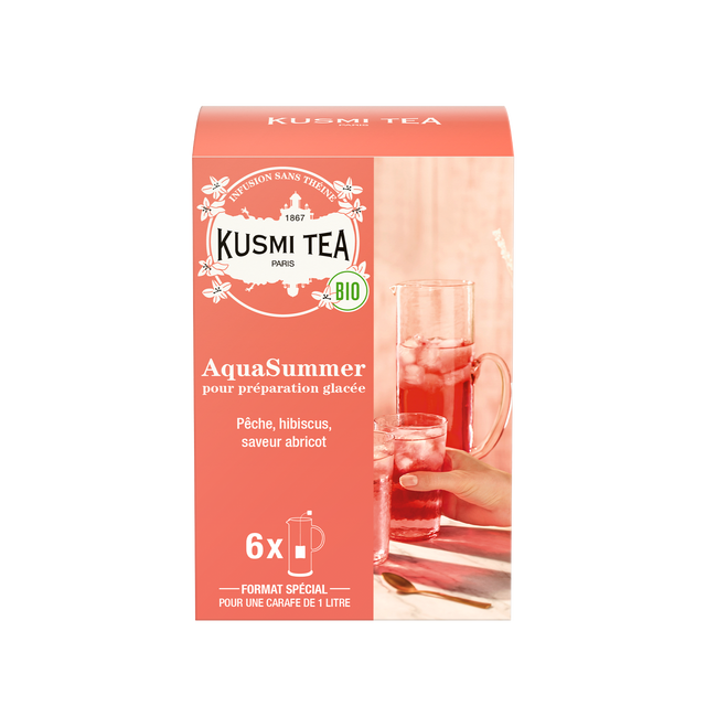 KUSMI TEA Tisane GLACÉE AQUASUMMER