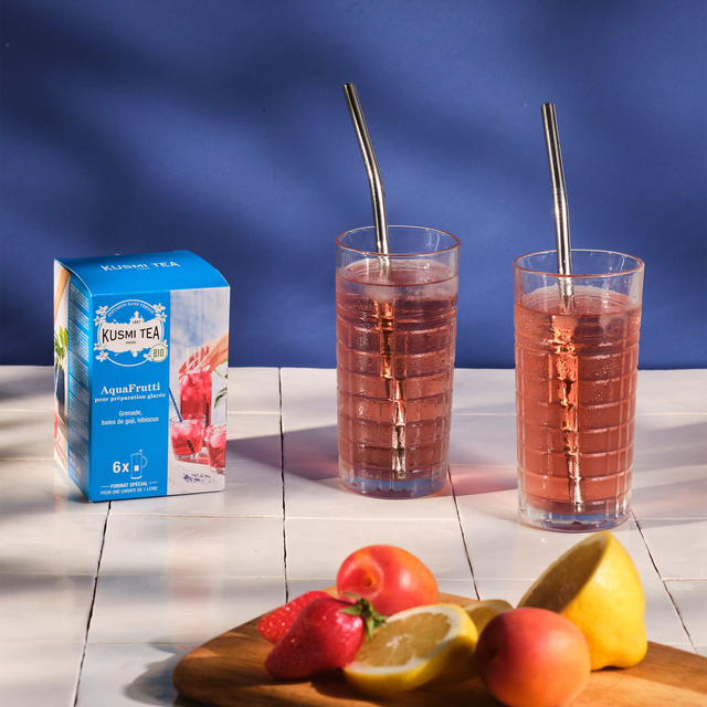 KUSMI TEA Tisane GLACÉE AQUAFRUTTI