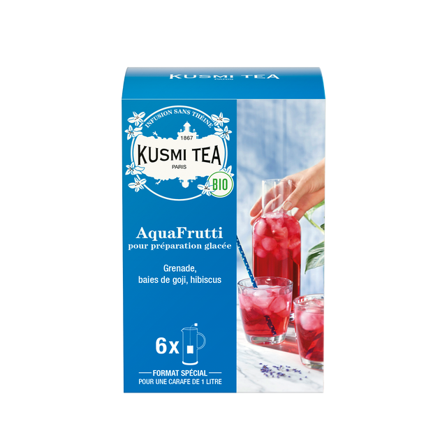 KUSMI TEA Tisane GLACÉE AQUAFRUTTI