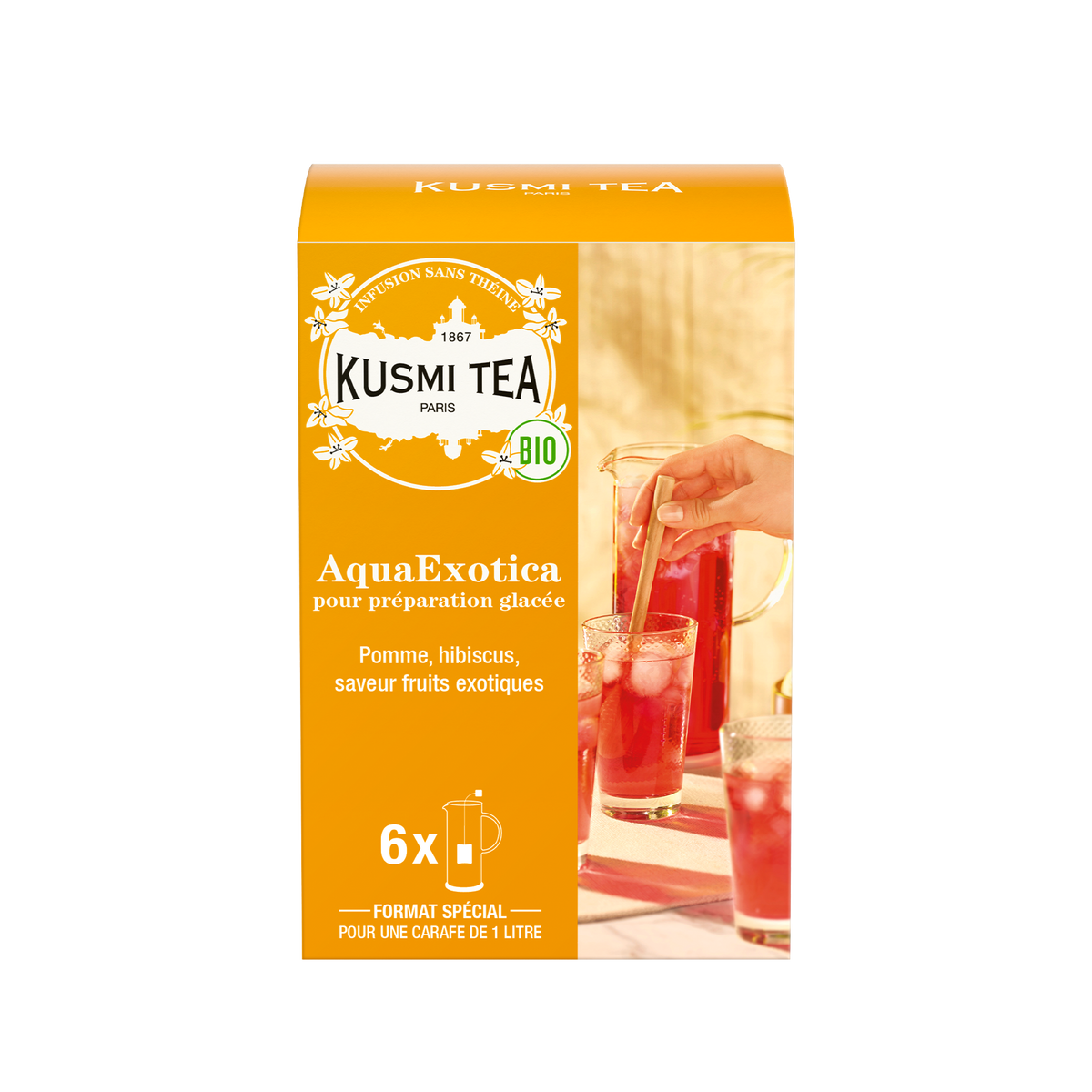 KUSMI TEA Infusion Glacée aquaexotica 288G
