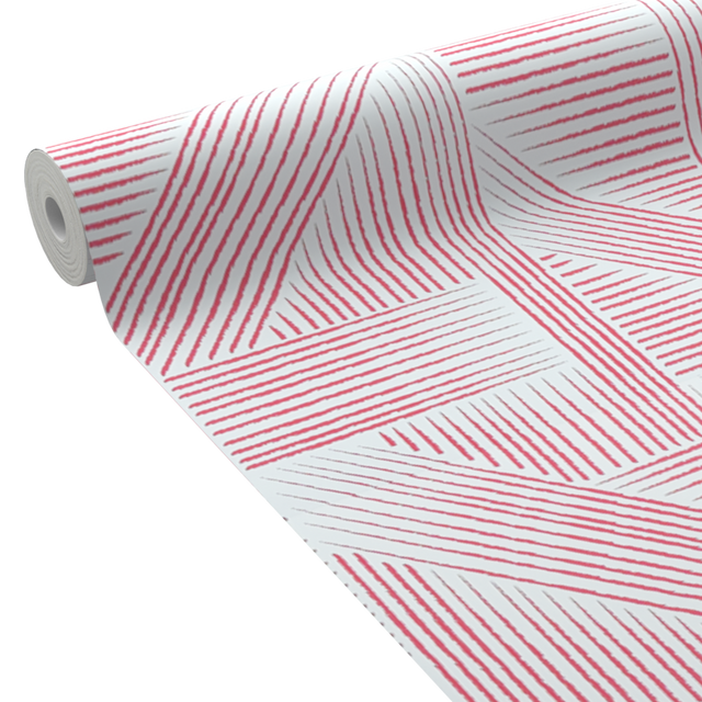 4MURS Papier peint intissé ALARIC coloris corail