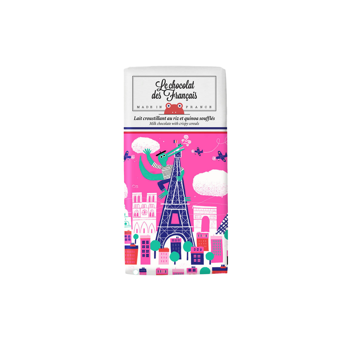 LE CHOCOLAT DES FRANÇAIS Chocolat Croco 80G