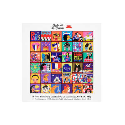 LE CHOCOLAT DES FRANÇAIS Coffret Paris 180G