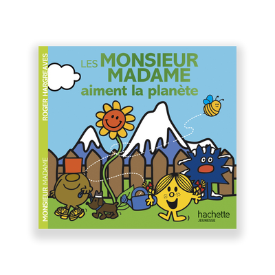 HACHETTE PRATIQUE Livre enfant Les monsieur madame aiment la planète Multicolore