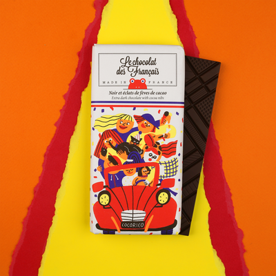 LE CHOCOLAT DES FRANÇAIS Chocolat 2cv 80G