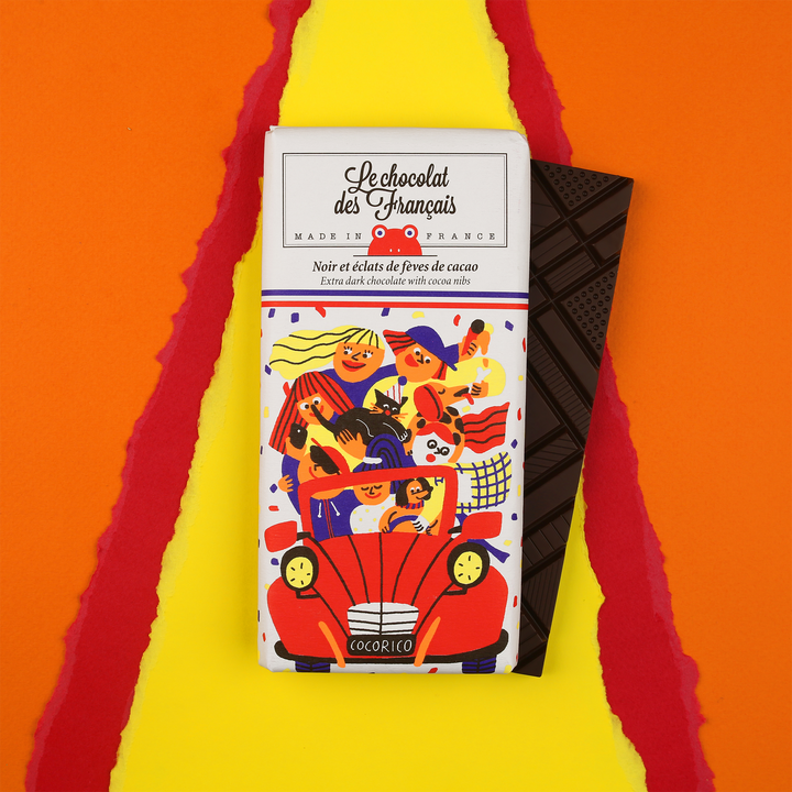 LE CHOCOLAT DES FRANÇAIS Chocolat 2cv 80G