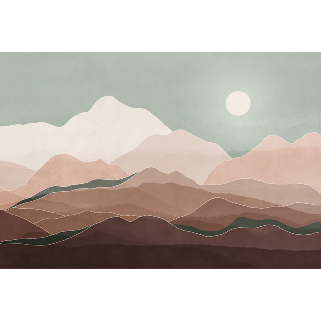 Papier peint panoramique XL TOUBKAL SUNSET 400 x 270 cm