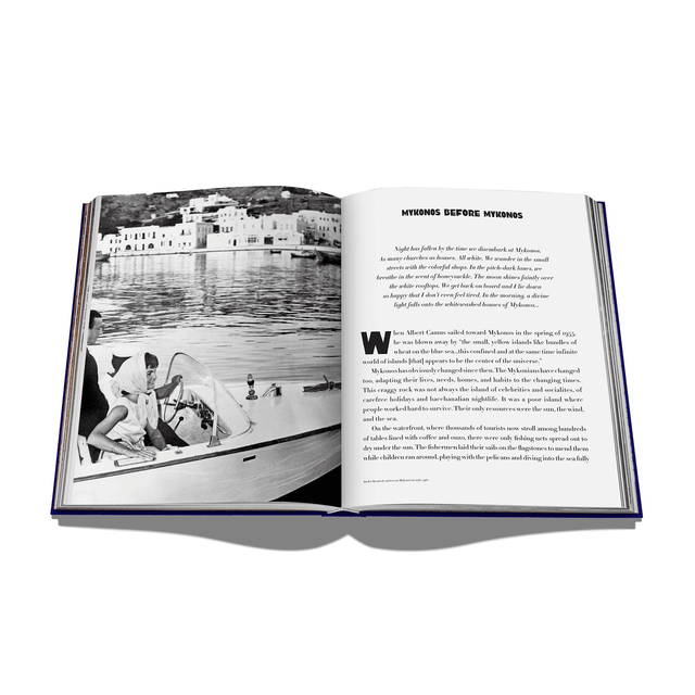 Assouline Livre voyage et nature MYKONOS MUSE