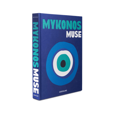 ASSOULINE Livre voyage et nature Mykonos muse Bleu
