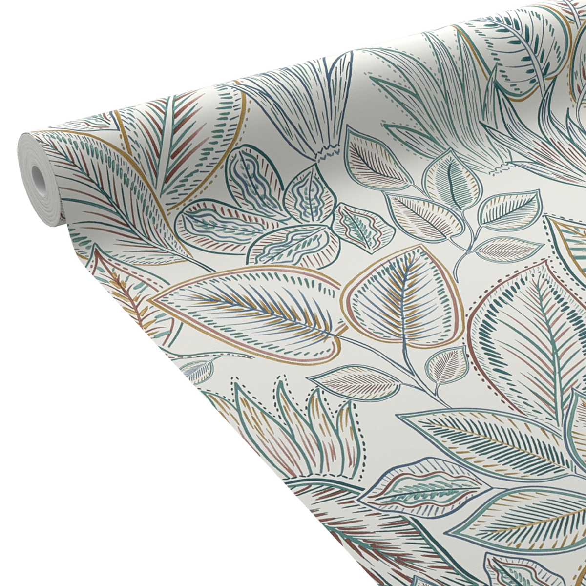 Papier peint intissé Celian Multicolore