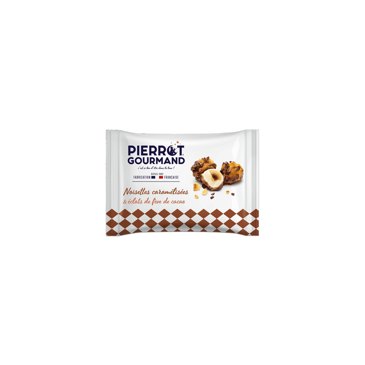 PIERROT GOURMAND Confiserie Les pépites - noisettes caramélisées 45G