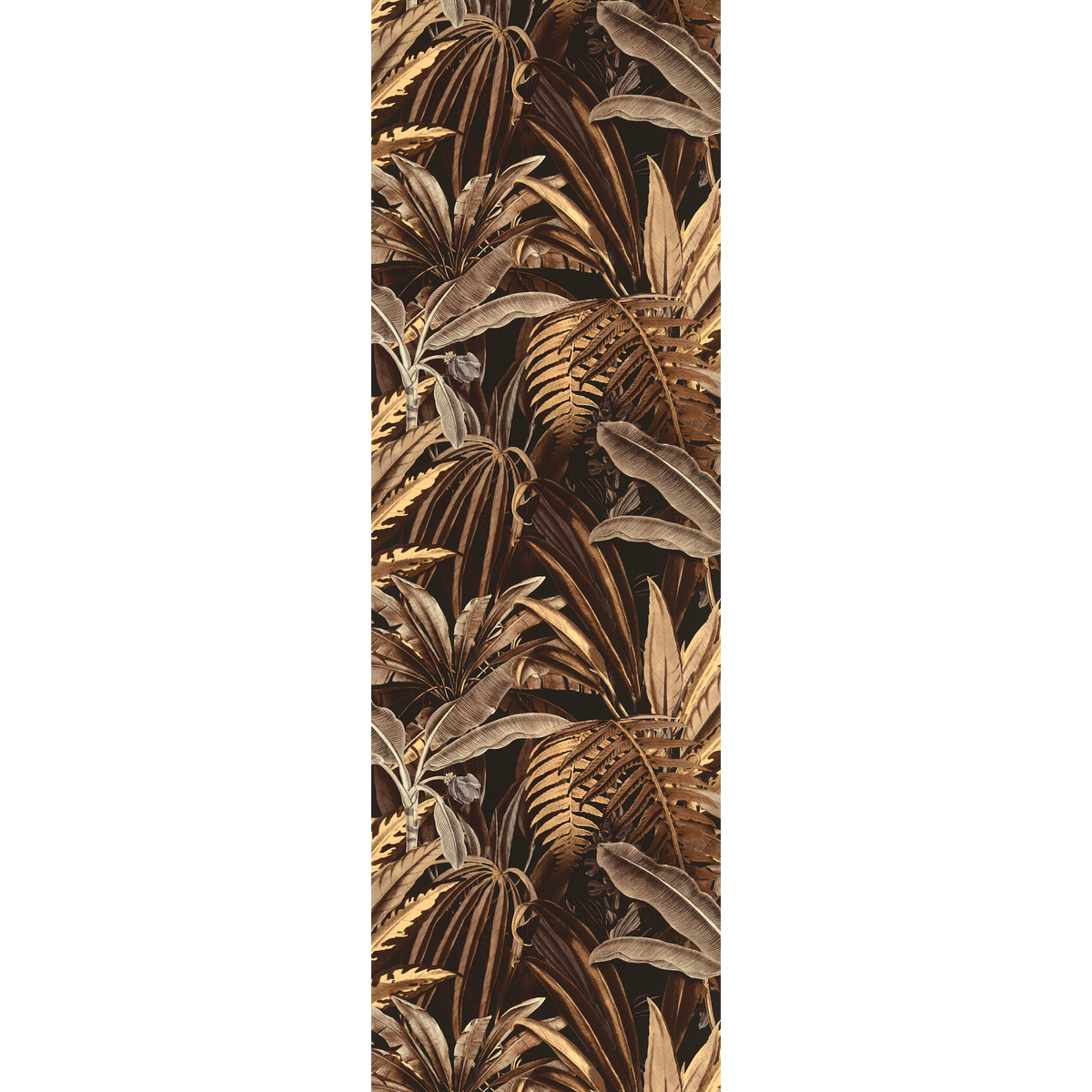 Papier peint intissé Auriane Noir