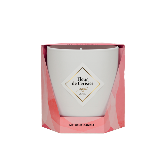 MY JOLIE CANDLE Bougie bijoux LES ESSENTIELLES blanc