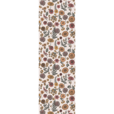 4MURS Papier peint intissé Aline Beige rosé, orange clair et ocre