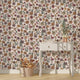 4MURS Papier peint intissé Aline Multicolore