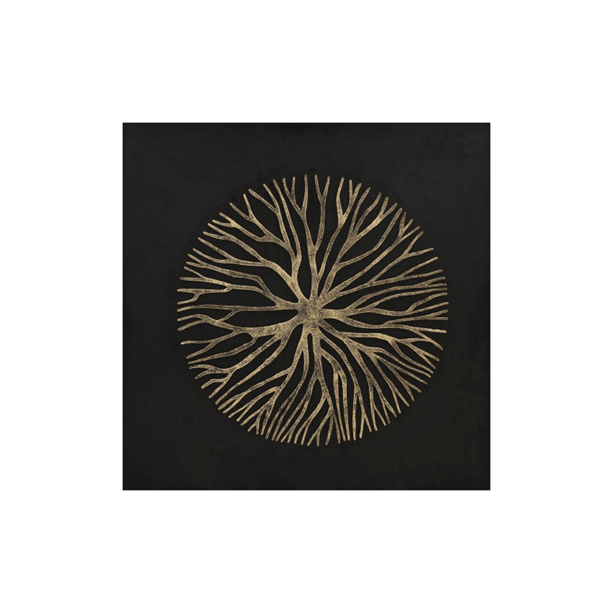 4MURS Tableau embelli Kilauea Noir