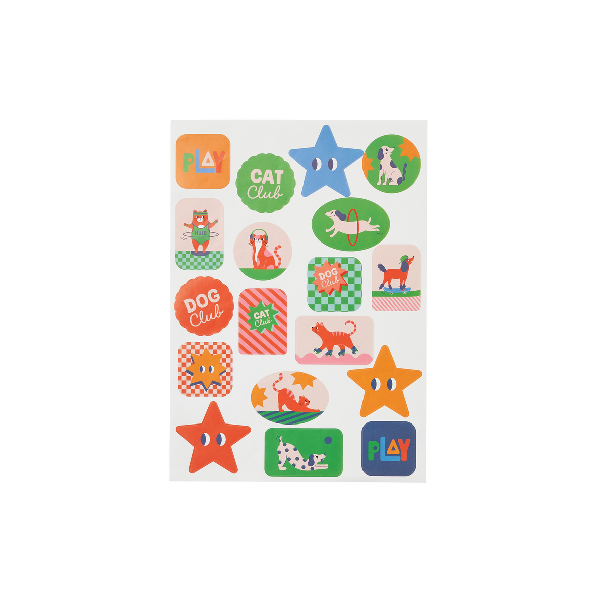 4MURS Sticker Chacha Multicolore