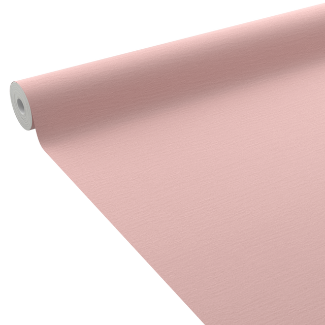 Papier peint intissé FLORENTINE coloris rose poudré