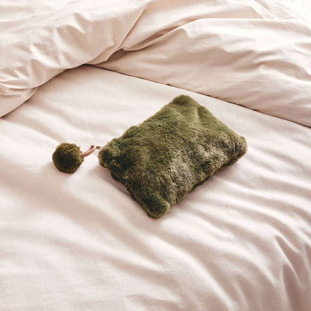 Trousse de toilette ZELIA coloris Kaki, Brun,Beige