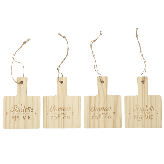 Dessous de plat RACLETTE PARTY coloris beige