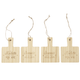 Dessous de plat Raclette party Beige