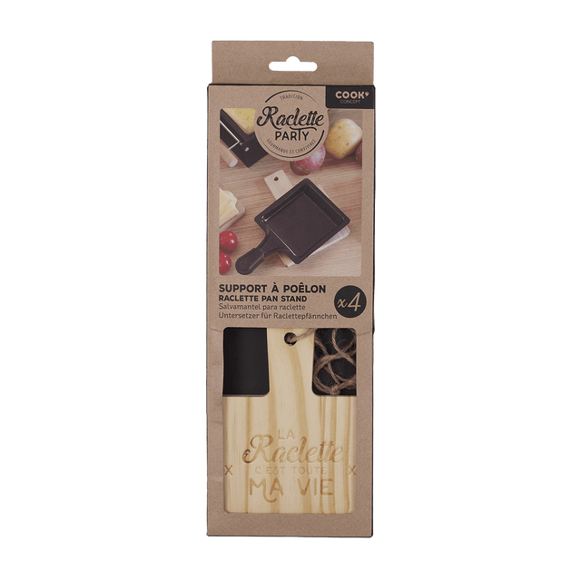 Dessous de plat RACLETTE PARTY coloris beige
