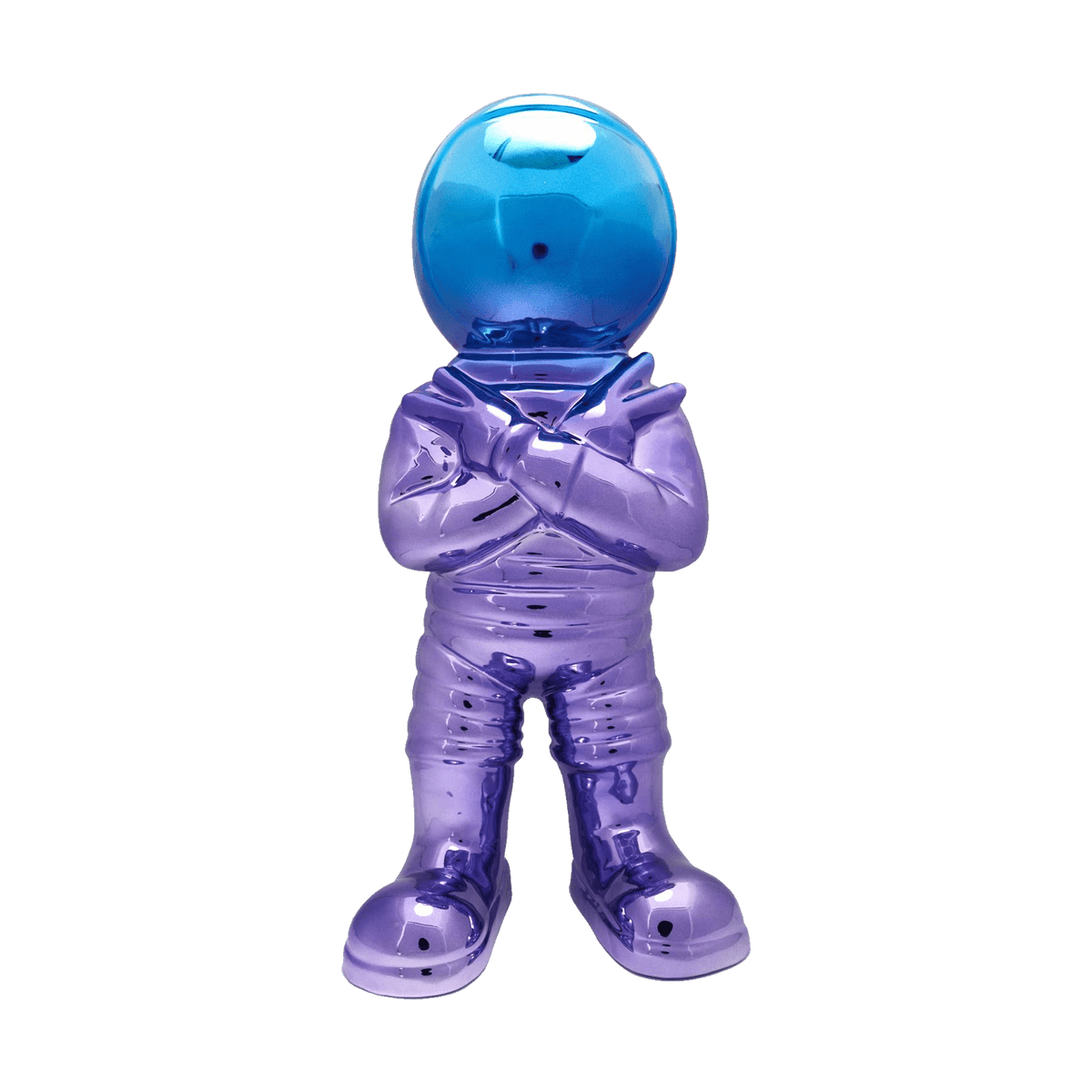 BON PARFUMEUR Figurine Astronaute Bleu, mauve