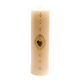 AMADEUS CADES Bougie Coeur Beige