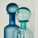 AMADEUS CADES Bouteille décorative Ablu Bleu mat