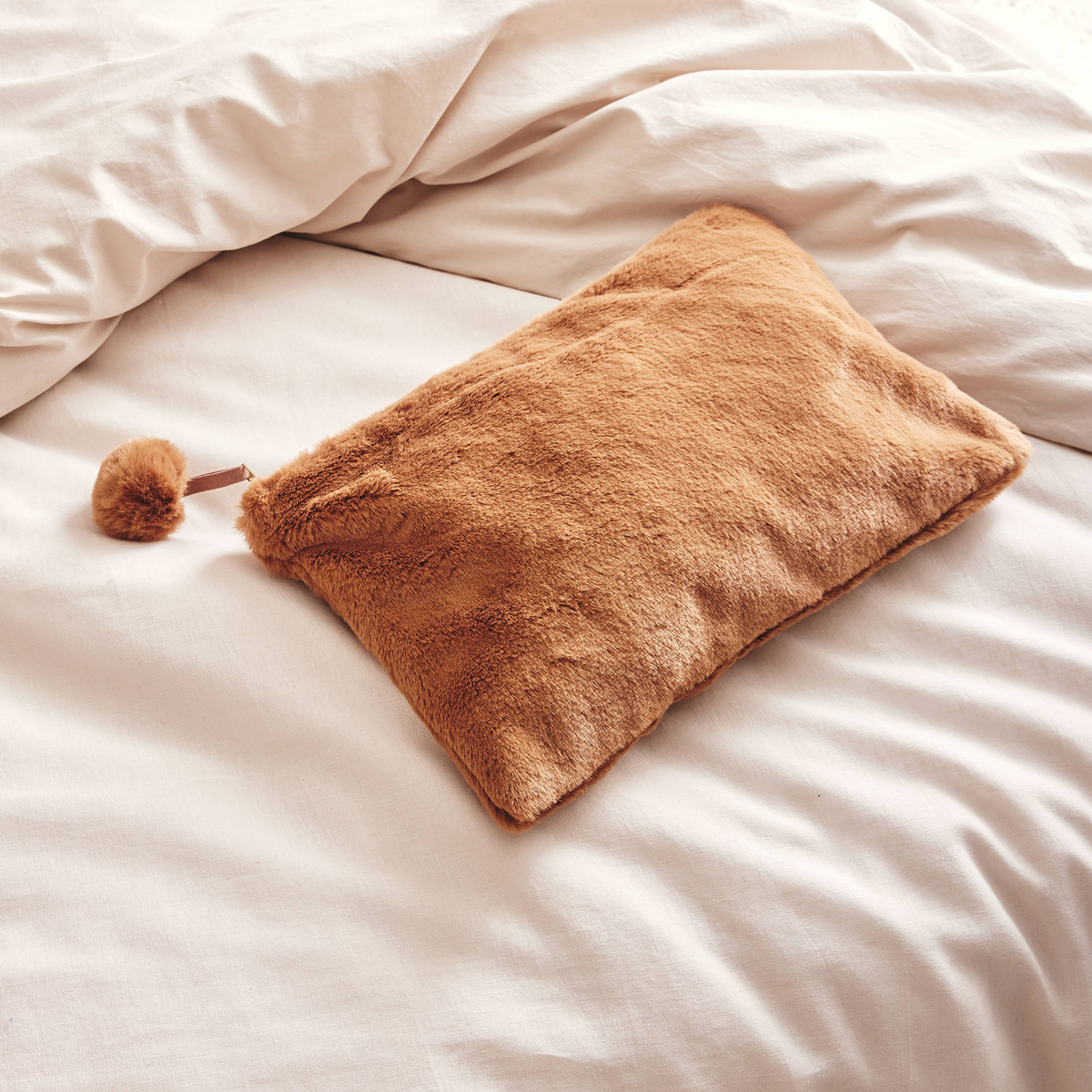 Trousse de toilette Zelia Kaki, brun,beige