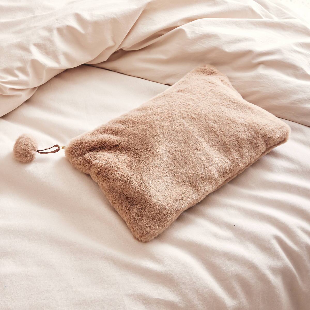 Trousse de toilette Zelia Kaki, brun,beige