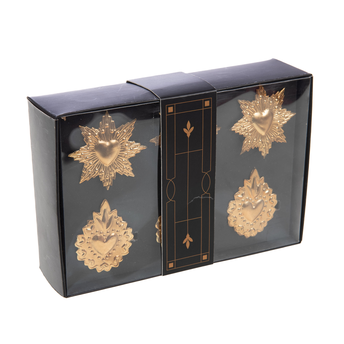 AMADEUS CADES Rond de serviette Ex voto Or