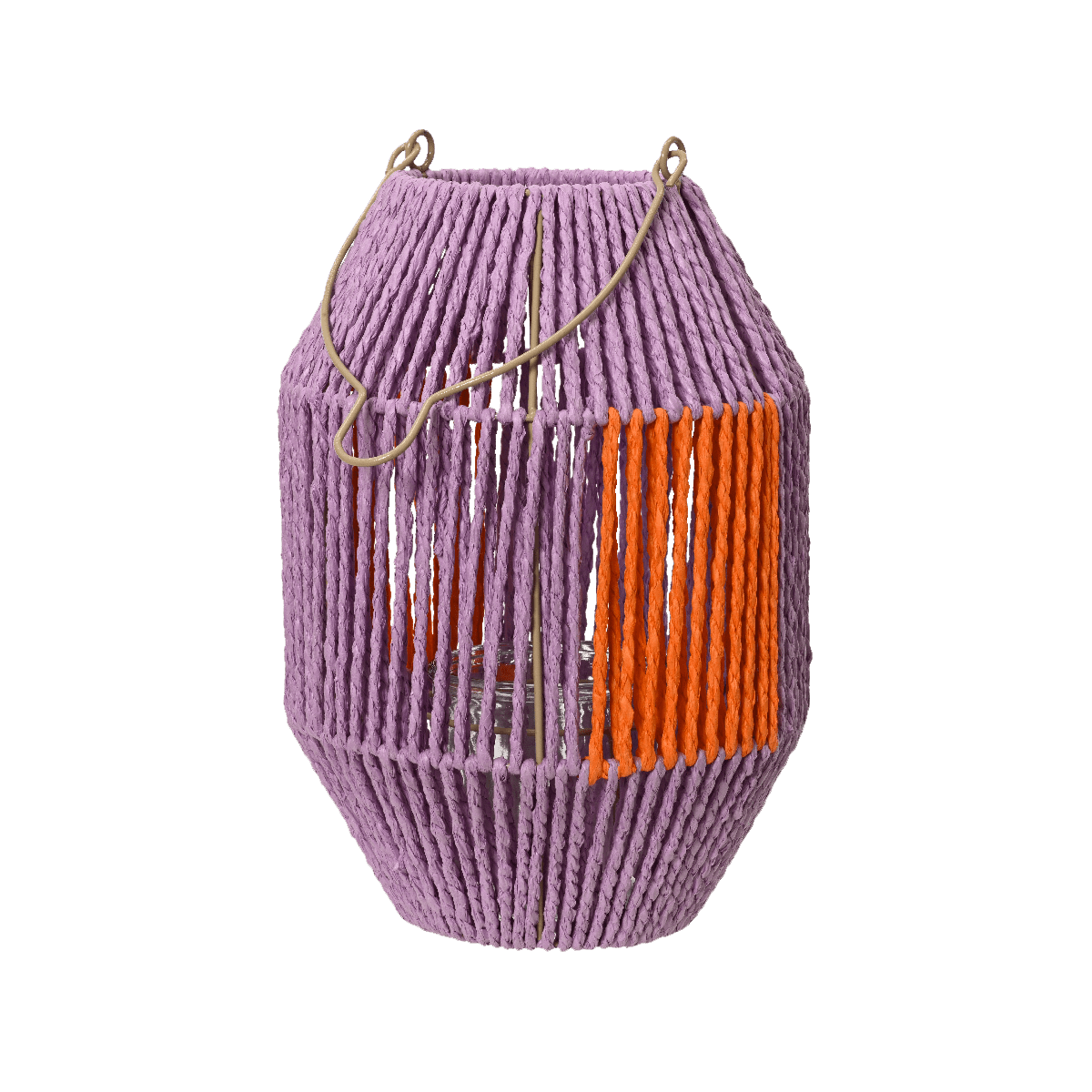 Lanterne Purpi Violet, rouge